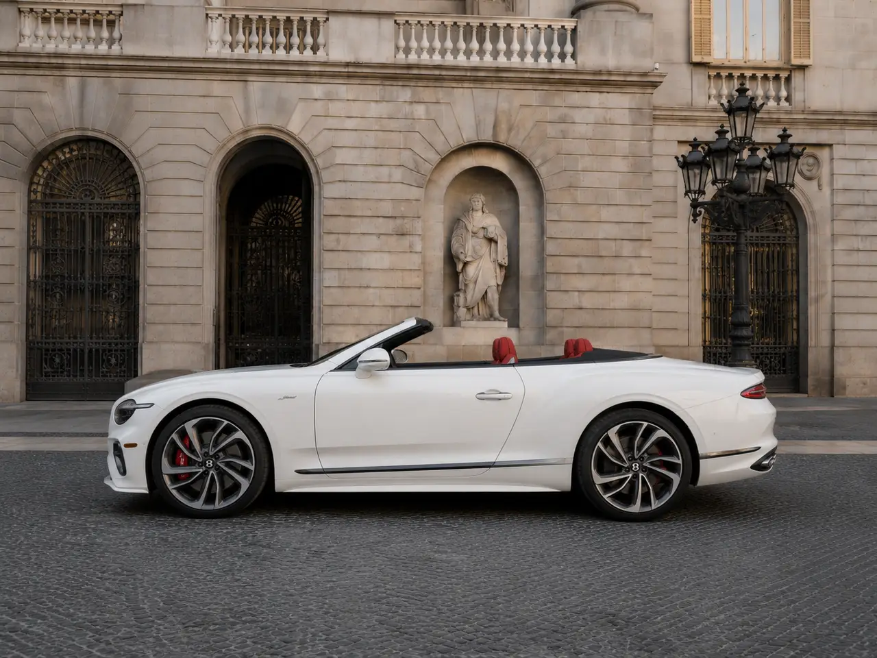 Bentley Continental GTC Speed 2025, exterior — Florence Luxury Car Rental, Florence. Bentley Continental GTC Speed in Florence A Bentley Continental GTC Speed rental in…