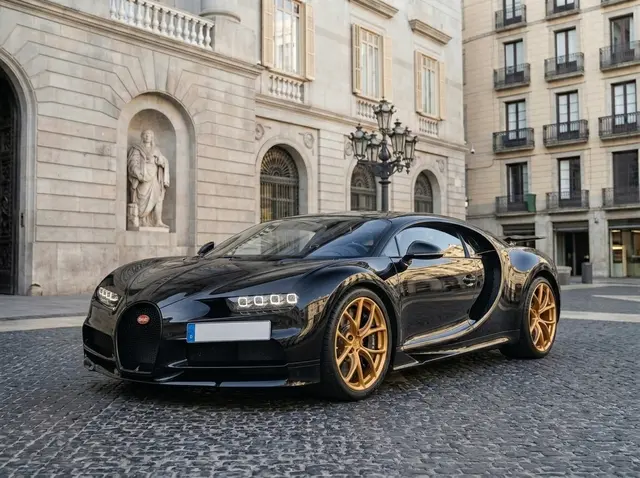 Bugatti Chiron 110 Ani 2019 — Florence Luxury Car Rental, Firenze