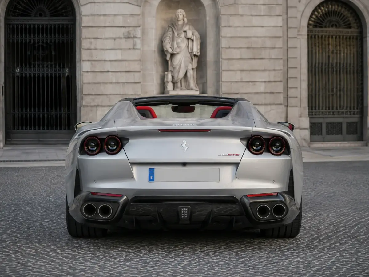 Ferrari 812 GTS 2024, extérieur — Florence Luxury Car Rental, Florence. Ferrari 812 GTS à Florence La Ferrari 812 GTS 2024 fait partie des modèles sport…