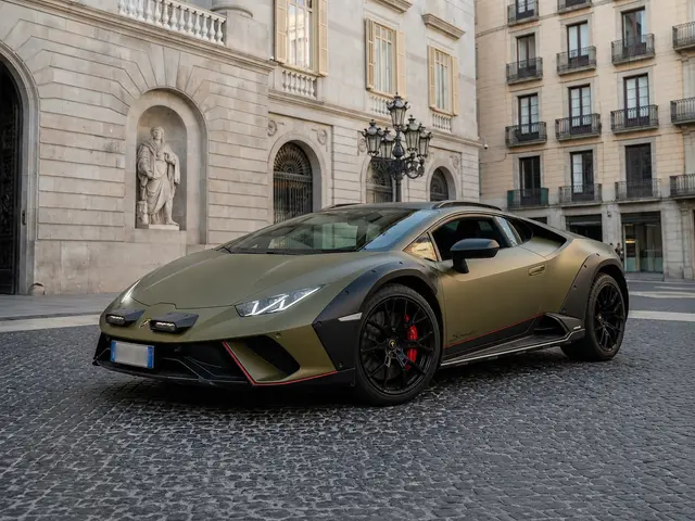 Lamborghini Huracan Sterrato 2024 — Florence Luxury Car Rental, Firenze