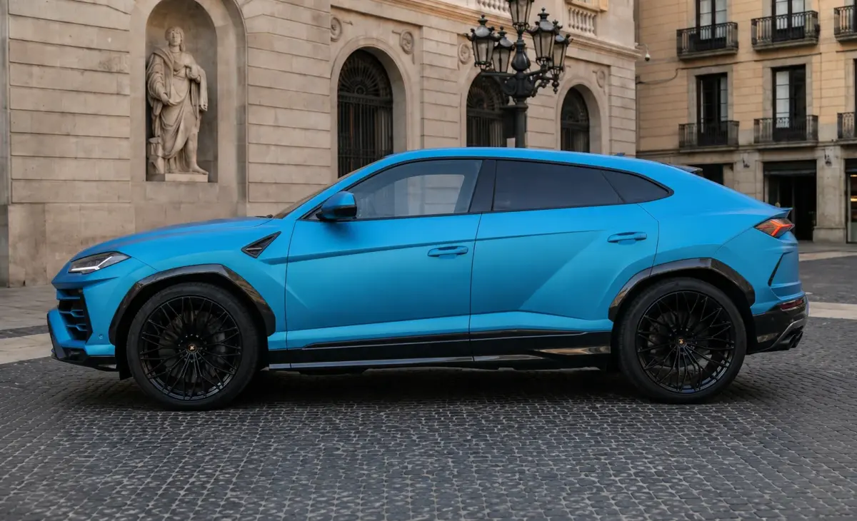 Lamborghini Urus SE 2025, interni — Florence Luxury Car Rental, Firenze. Lamborghini Urus SE a Firenze Il noleggio di una Lamborghini Urus SE a Firenze mette a…