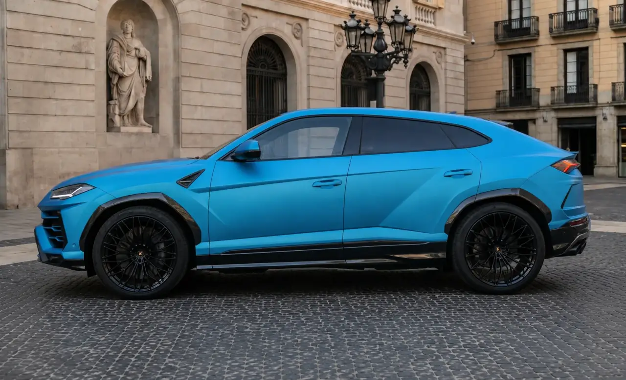 Lamborghini Urus SE 2025, interni — Florence Luxury Car Rental, Firenze. Lamborghini Urus SE a Firenze Il noleggio di una Lamborghini Urus SE a Firenze mette a…