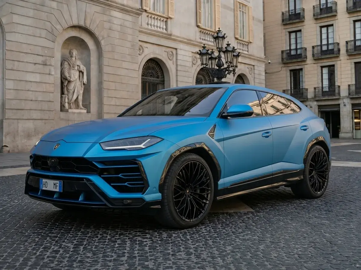 Lamborghini Urus SE 2025, esterno — Florence Luxury Car Rental, Firenze. Lamborghini Urus SE a Firenze Il Lamborghini Urus SE 2025 è disponibile per il noleggio a…