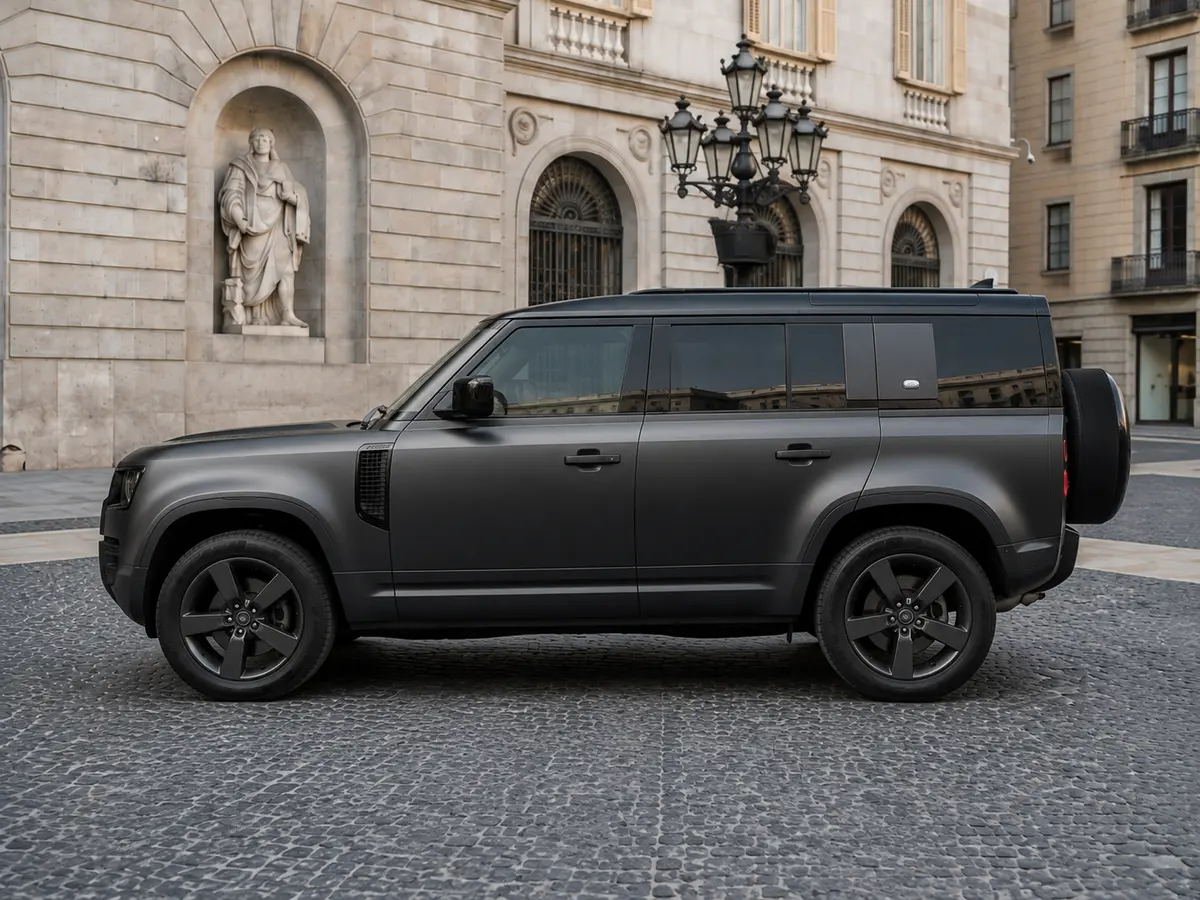 Land Rover Defender 2024, extérieur — Florence Luxury Car Rental, Florence. Land Rover Defender à Florence La location d'un Land Rover Defender à Florence permet de…