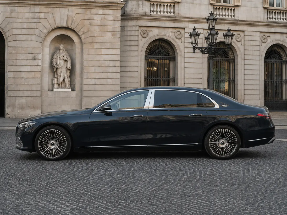 Maybach S580 2023, esterno — Florence Luxury Car Rental, Firenze. Maybach S580 a Firenze Il noleggio di una Maybach S580 a Firenze mette a disposizione una…