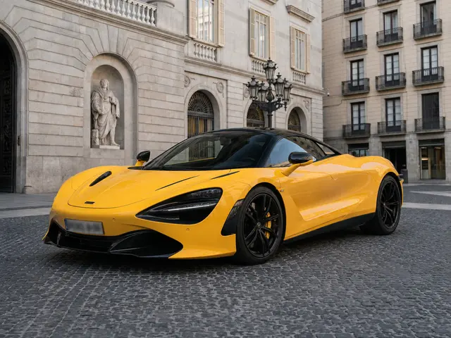 McLaren 720S Spider 2022 — Florence Luxury Car Rental, Firenze