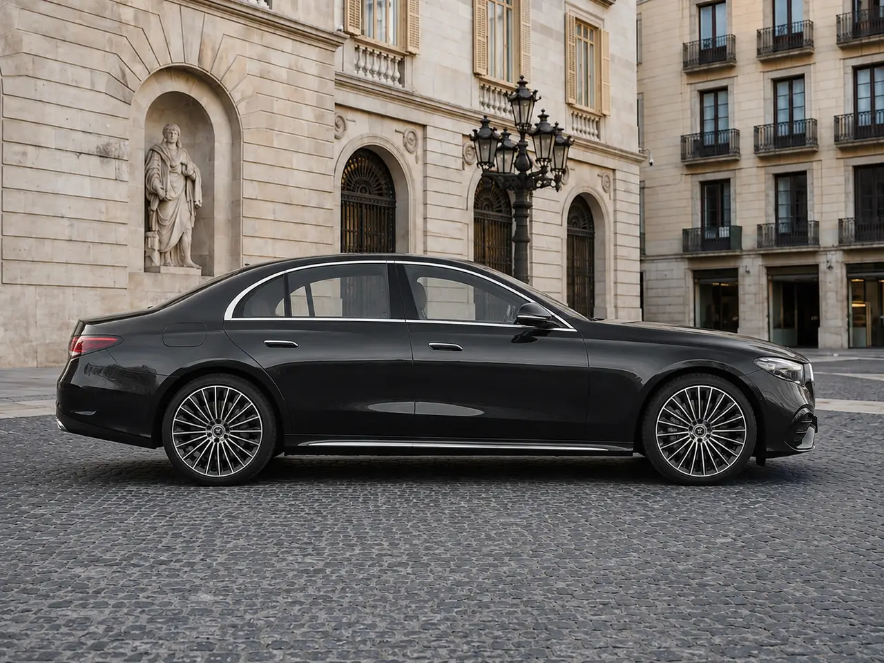 Mercedes Benz E-klasse 220d Premium Plus 2026, vista frontale — Florence Luxury Car Rental, Firenze. Mercedes Benz E-klasse 220d Premium Plus a Firenze Il noleggio della Mercedes Benz…