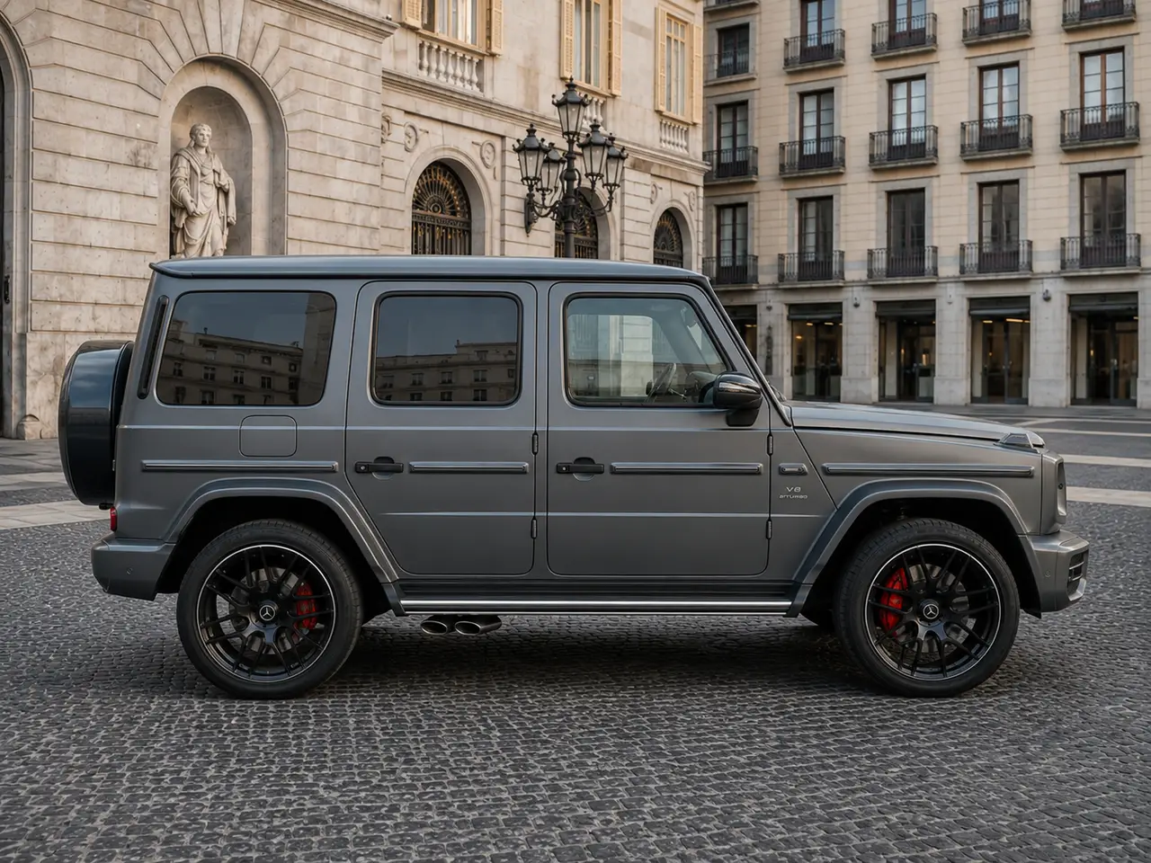 Mercedes Benz G63 2023, esterno — Florence Luxury Car Rental, Firenze. Mercedes Benz G63 a Firenze Il noleggio di una Mercedes Benz G63 a Firenze mette a…