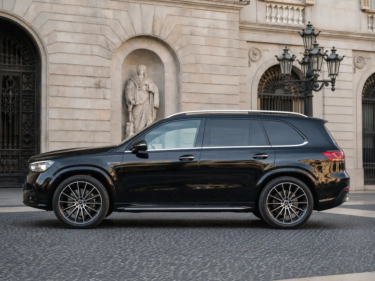Mercedes Benz GLE 450 AMG 2024, esterno — Florence Luxury Car Rental, Firenze. Mercedes Benz GLE 450 AMG a Firenze Il noleggio di una Mercedes Benz GLE 450 AMG a…