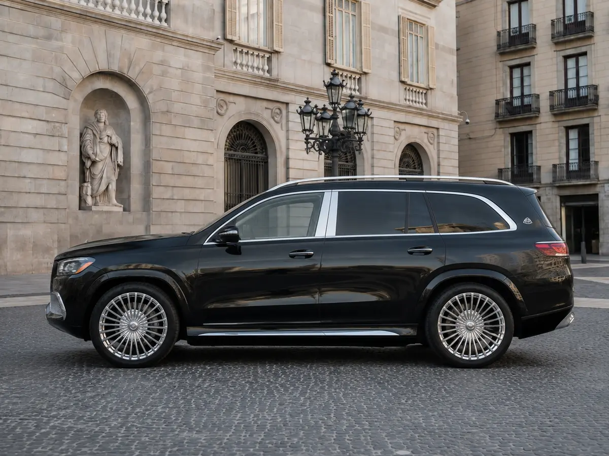 Mercedes Benz GLS Maybach 2022, extérieur — Florence Luxury Car Rental, Florence. Mercedes Benz GLS Maybach à Florence La location d'une Mercedes Benz GLS Maybach à…