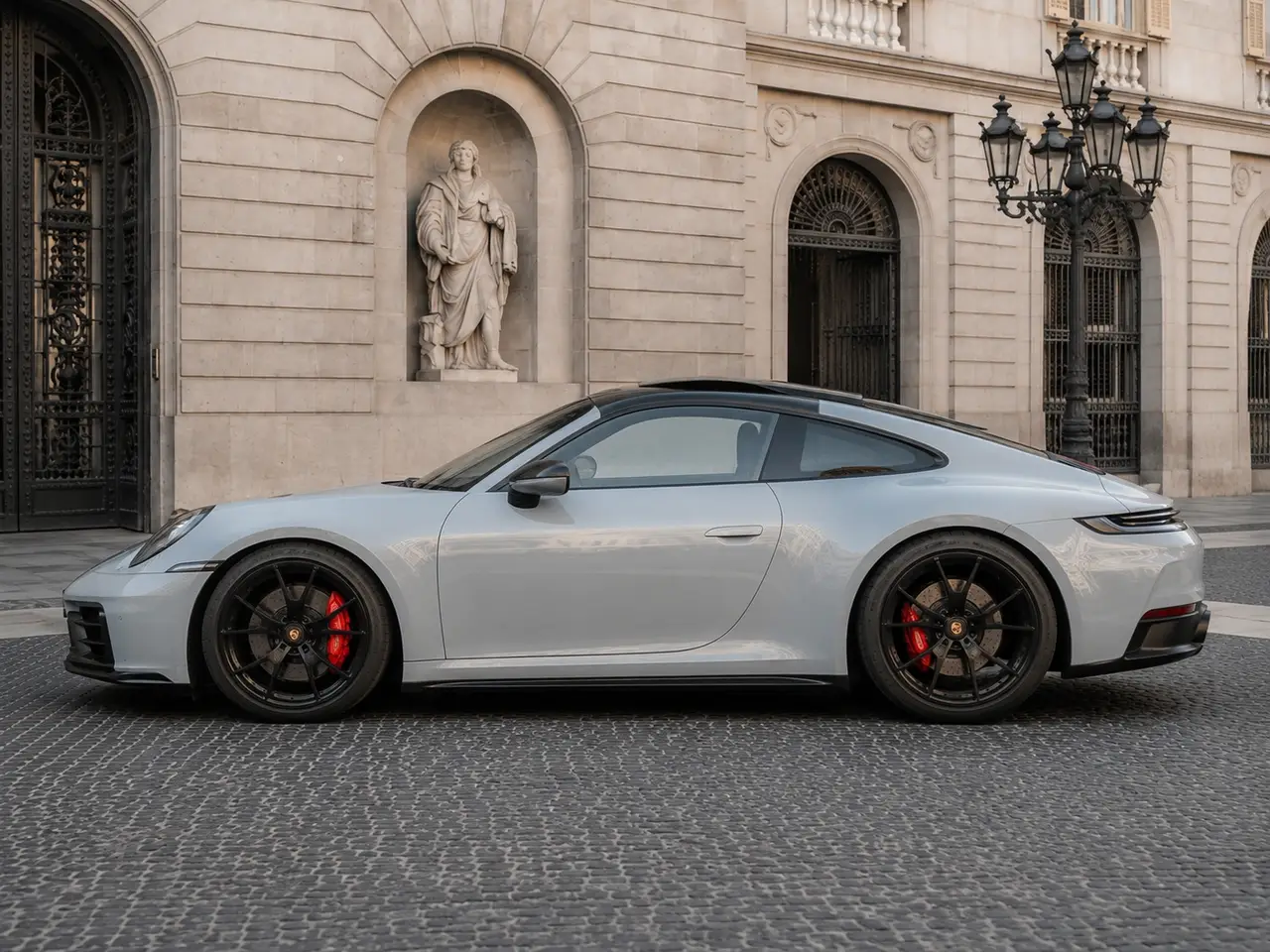 Porsche Carrera Spyder 992,2 GTS 2025, esterno — Florence Luxury Car Rental, Firenze. Porsche Carrera Spyder 992,2 GTS a Firenze Il noleggio della Porsche Carrera Spyder 992,2…
