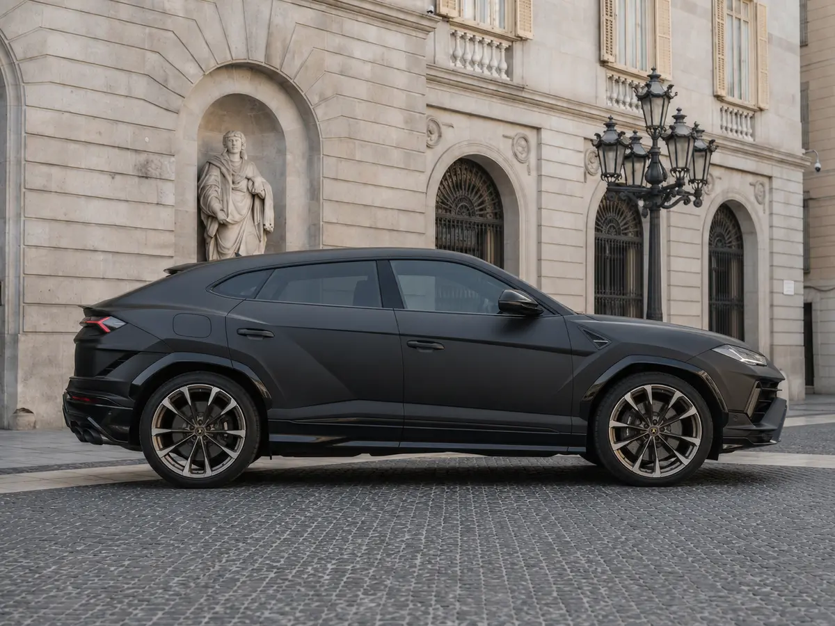 Porsche Macan 2024, vista frontale — Florence Luxury Car Rental, Firenze. Porsche Macan a Firenze Il noleggio di una Porsche Macan a Firenze mette a disposizione…