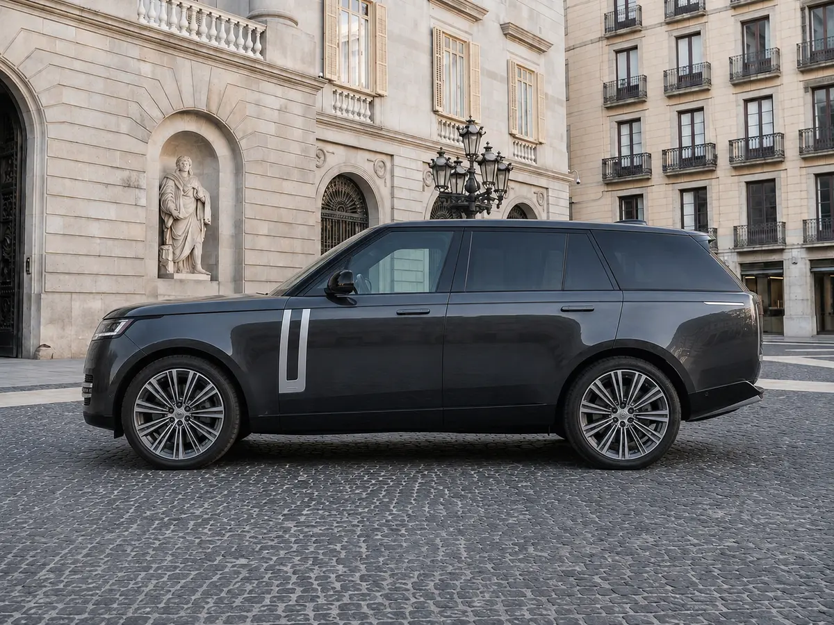 Rover Range Rover Autobiography P530 2026, esterno — Florence Luxury Car Rental, Firenze. Rover Range Rover Autobiography P530 a Firenze Il noleggio della Rover Range Rover…