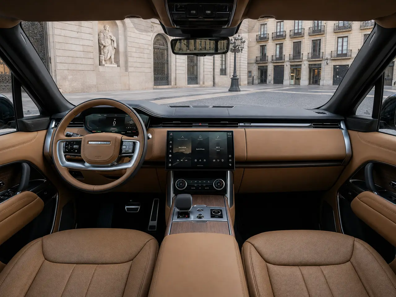 Rover Range Rover Autobiography P530 2026, interni — Florence Luxury Car Rental, Firenze. Rover Range Rover Autobiography P530 a Firenze Il noleggio della Rover Range Rover…