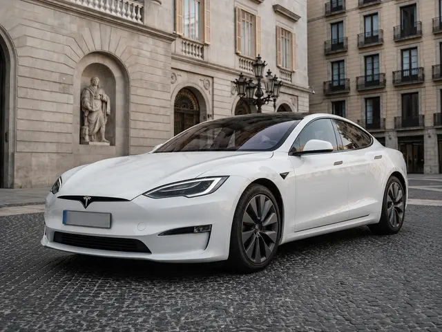 Tesla Model S Plaid 2025 — Florence Luxury Car Rental, Firenze